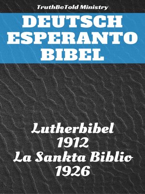 cover image of Deutsch Esperanto Bibel